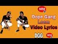 Dope gang  leem lyrics