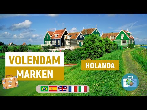 Vídeo: Explorando Marken, Holanda do Norte