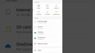 How to open hidden files on file manager | Samsung screenshot 1