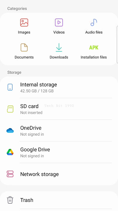 How to open hidden files on file manager | Samsung