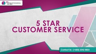 5 Star Customer Service Program | ASL Training & Consultancy Sdn Bhd screenshot 5