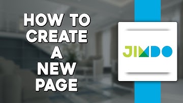 How To Create a New Page in Jimdo Website (Quick & Easy)
