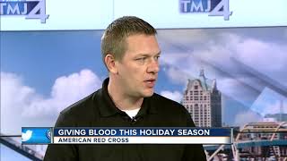 Red Cross looking for blood donors during holiday season