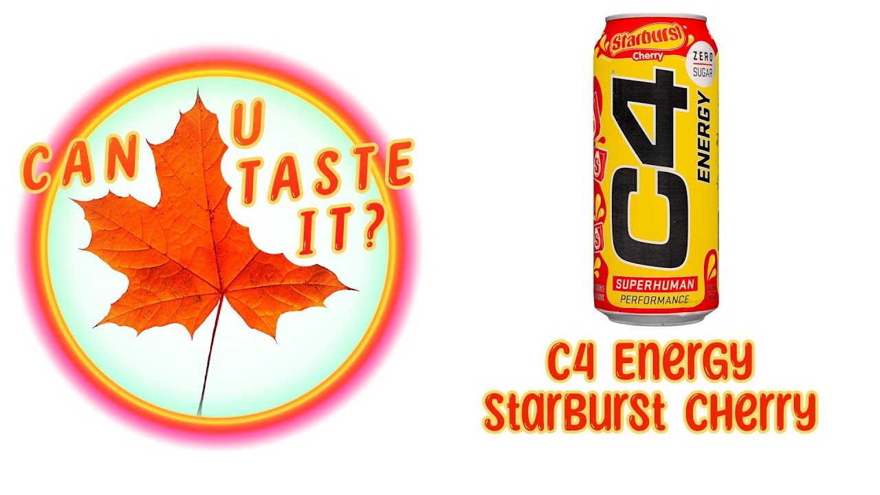 C4 Energy Starburst Cherry - Can U Taste It?