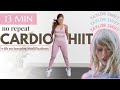 Taylor swift hiit workout  intense no repeat cardio workout  low impact cardio mods shown