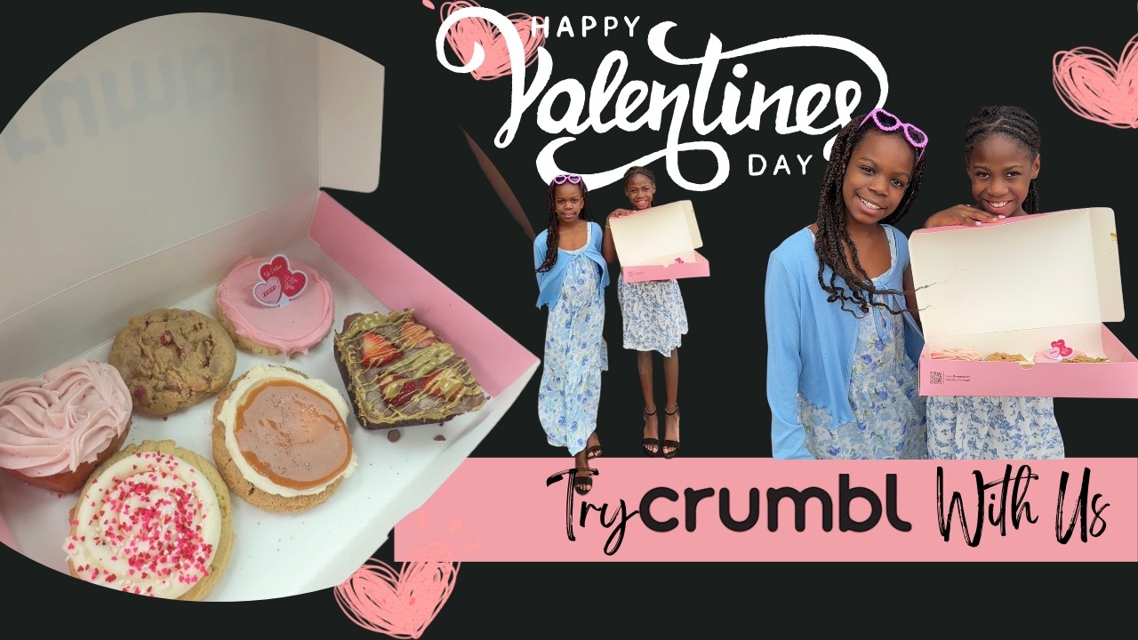Crumbl cookie review | Valentine Edition | Where they worth the hype | Girls just wanna have fun |