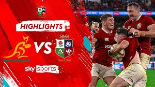 Download Lagu Australia vs British \u0026 Irish Lions Second Test | Highlights 🦁 MP3 Download Lagu Australia vs British \u0026 Irish Lions Second Test | Highlights 🦁 MP3