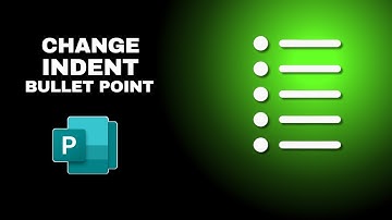 How to Change Indent Bullet Point in Microsoft Publisher