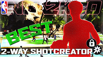 *BEST* HOW TO MAKE THE BEST 2-WAY SHOT CREATOR BUILD IN NBA 2K20! RARE BUILD!