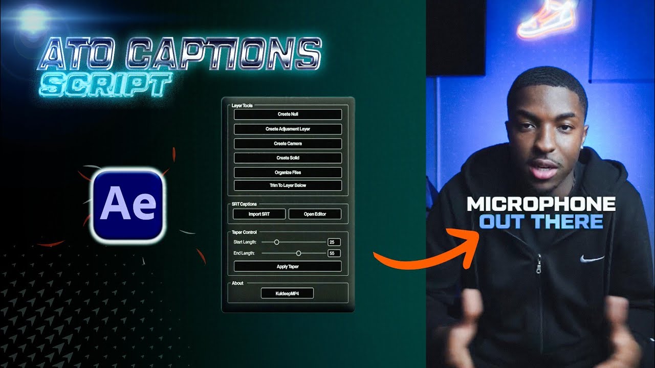 How to Automatically Generate Captions in After Effects within 30 ...