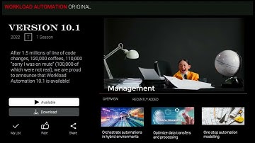 Workload Automation 10.1