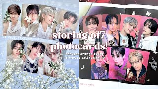 storing photocards #2 ! ☆ enhypen ot7 orange blood album pcs ༉‧₊˚.