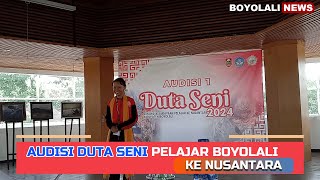 Ratusan Pelajar SMP di Boyolali Ikuti Audisi Duta Seni Tahun 2024