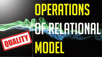 Operations Of Relational Model in DBMS | insert, delete, update dbms | Constraint violations in dbms