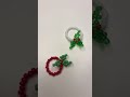 Beaded ring - Christmas Edition #short #shorts #christmas #beadedring #beadedjewelry