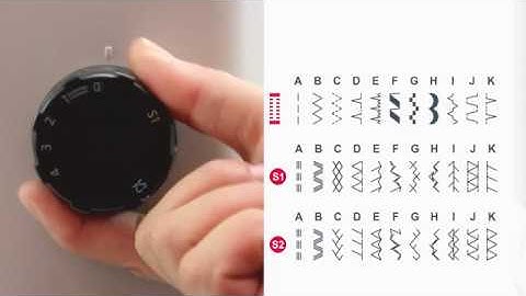 NECCHI Select Pattern & Three Needle Position / Q Series Tutorial