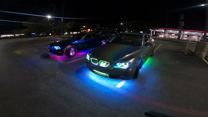 Glowe Industries - BMW 550i & Mustang GT Ubderglow. Brightest available. Period.