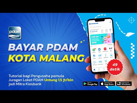 Cek & Bayar PDAM Kota Malang di Kiosbank