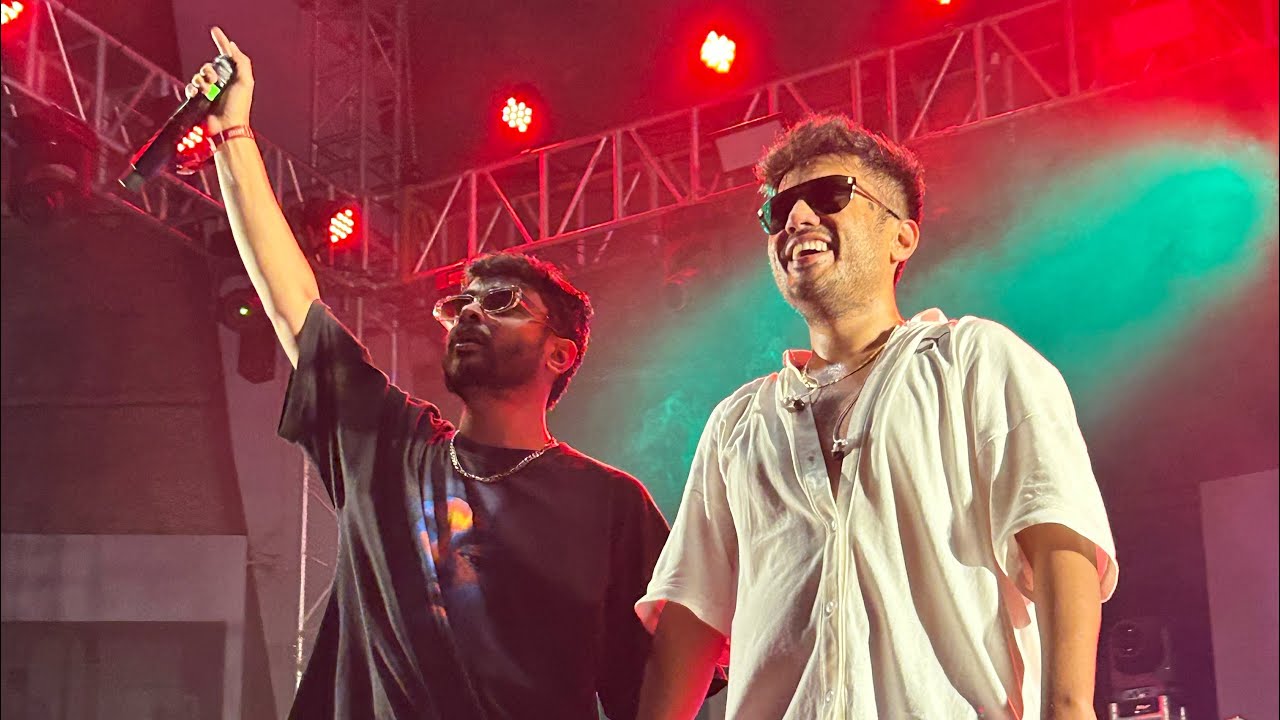 Yungsta Indian Rapper HONA HI THA | YUNGSTA x ENCORE x RAGA live at talkatora stadium - YouTube