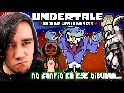 THE BEST RESTAURANT IN THE UNDERGROUND! 💚 || UNDERTALE COOKING WITH KINDNESS IN SPANISH ❤ #2