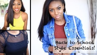 Back To School College Style Inspiration & Essentials