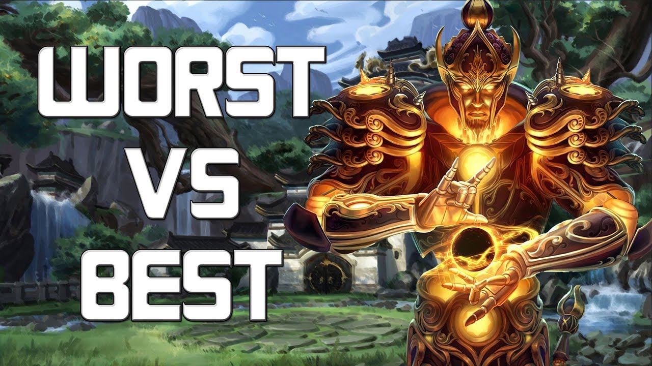 WORST GOD VS ONE OF THE BEST GODS IN DUEL Grandmasters Ranked Duel