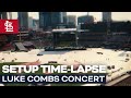 Busch Stadium Concert Setup Time-lapse | St. Louis Cardinals