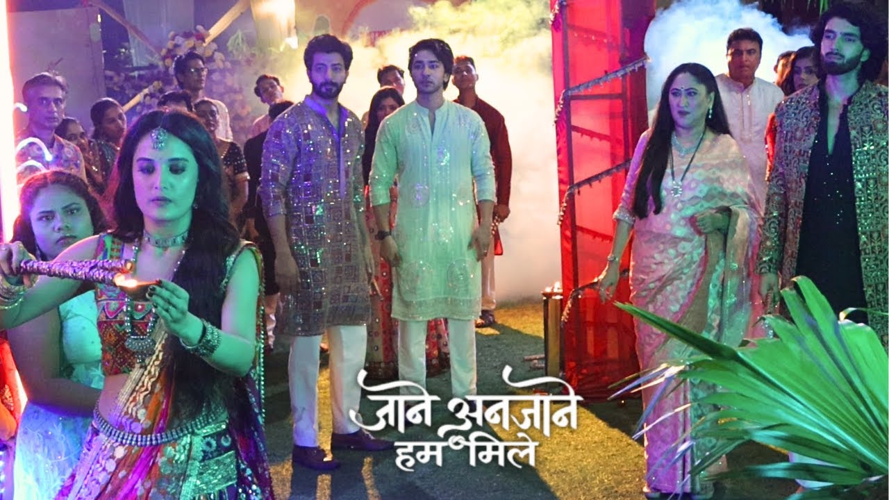 Reet ने Dandiya जला कर क्या साबित किया | Jaane Anjaane Hum Mile Today Episode | On Location