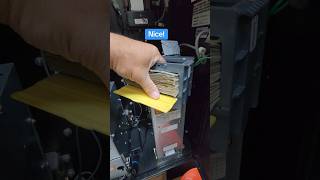 How Much Cash in the Change Machine After a Busy Weekend? #shorts