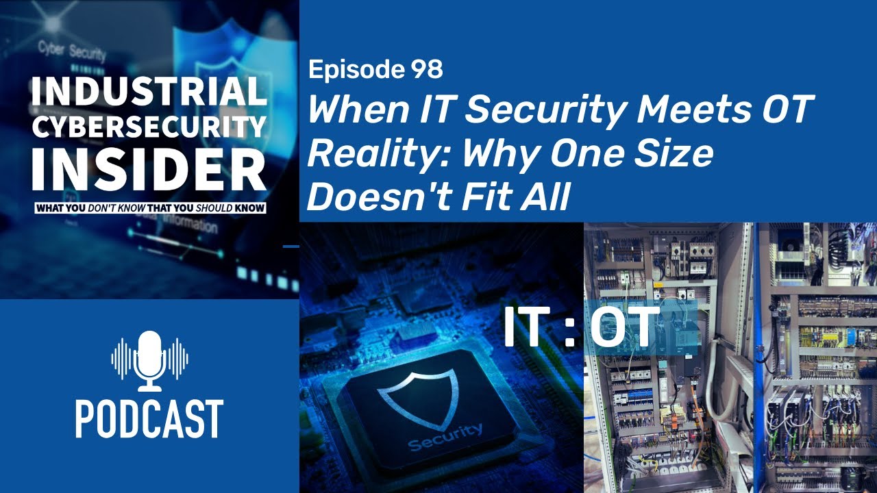When IT Security Meets OT Reality: Why One Size Doesn't Fit All