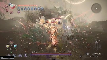 #仁王2 #nioh2 #DLC【仁王2 Nioh 2】妖怪化 Yokai Shift  13万伤害秒杀大岳丸  130K BOSS KILL