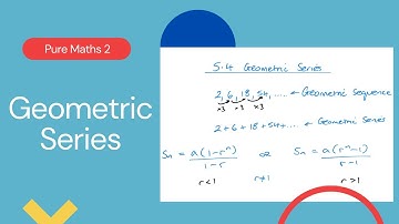 Geometrische reeks (Edexcel IAL P2 5.4)