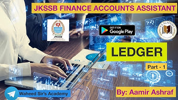 #JKSSB #FAA LEDGER Part - 1 by Aamir Ashraf