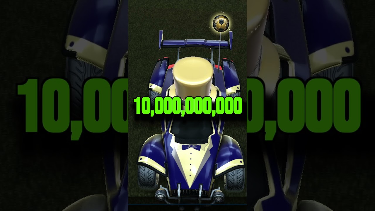 The most expensive car in Rocket League!  