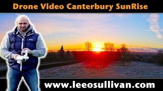 Canterbury Video with a Beautiful Sunrise in the Winter