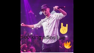 Soolking feat l'algerino 'adios' (live)💜💜👍✌👌