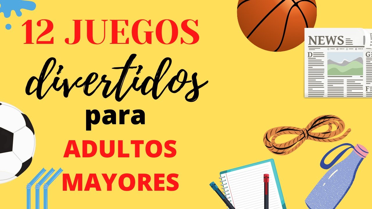 campeón valores genio 12 JUEGOS divertidos para ADULTOS MAYORES - YouTube