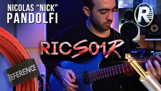 Nicolas "Nick" Pandolfi // Reference® RICS01R guitar cable // 4K (ITA - Sub ENG)