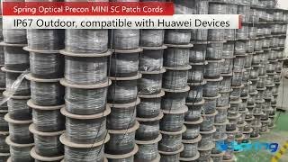 Procon IP67 Outdoor FTTA MINI SC Drop patch cord videos