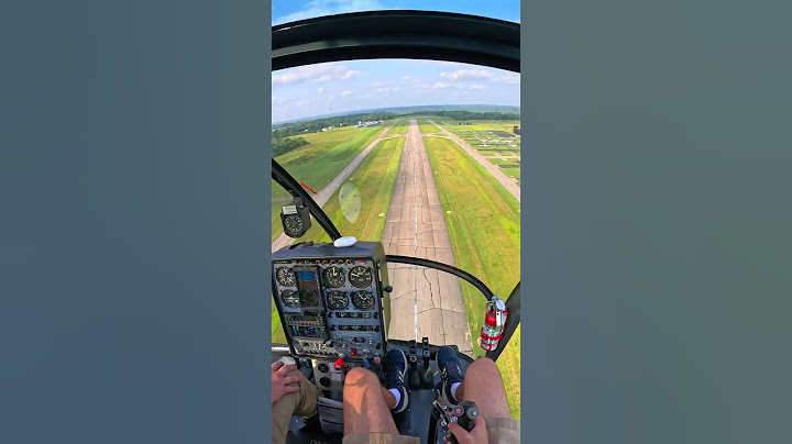 POV Helicopter Autorotation | Schweizer 296C-1