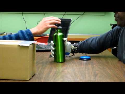 Neuroprosthetic control demo