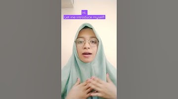 Let me introduce myself! -introduction-