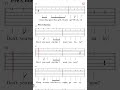 ROSÉ & Bruno Mars - APT. GUITAR TAB #guitartab #guitarsheetmusic