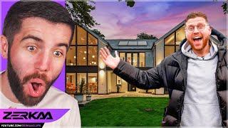 Zerkaa Reacts To Behzinga's NEW HOUSE!