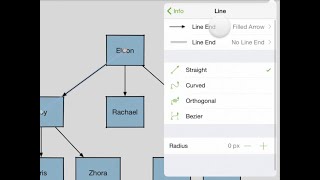 Connections  — OmniGraffle for iOS — Basics