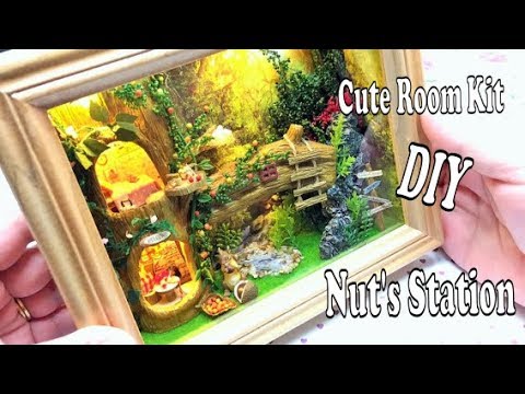 Dollhouse miniature kit- CuteRoom