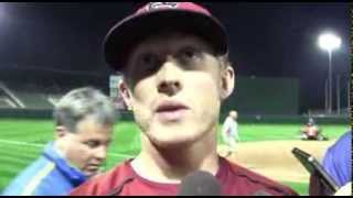 Tanner English speaks after series sweep of Clemson