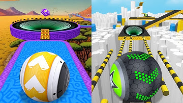 🌈 Going Balls VS GyroSphere Trials,Rolling Balance Ball,Rollance Adventure Ball,Temple Rolling Balls