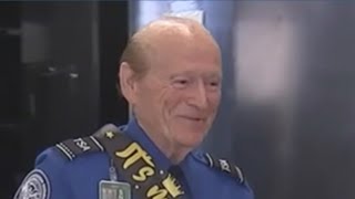 The oldest TSA officer in the country celebrated a special birthday