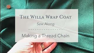 How to sew a Thread Chain